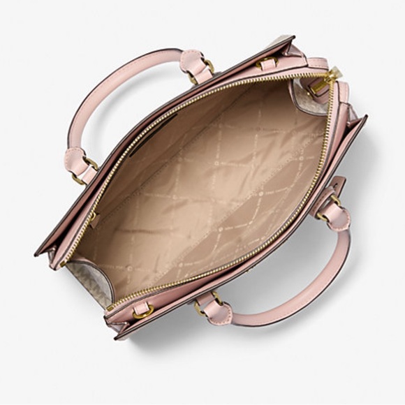 MICHAEL KORS SHEILA MEDIUM CENTER ZIP SATCHEL NWT - Picture 3 of 6